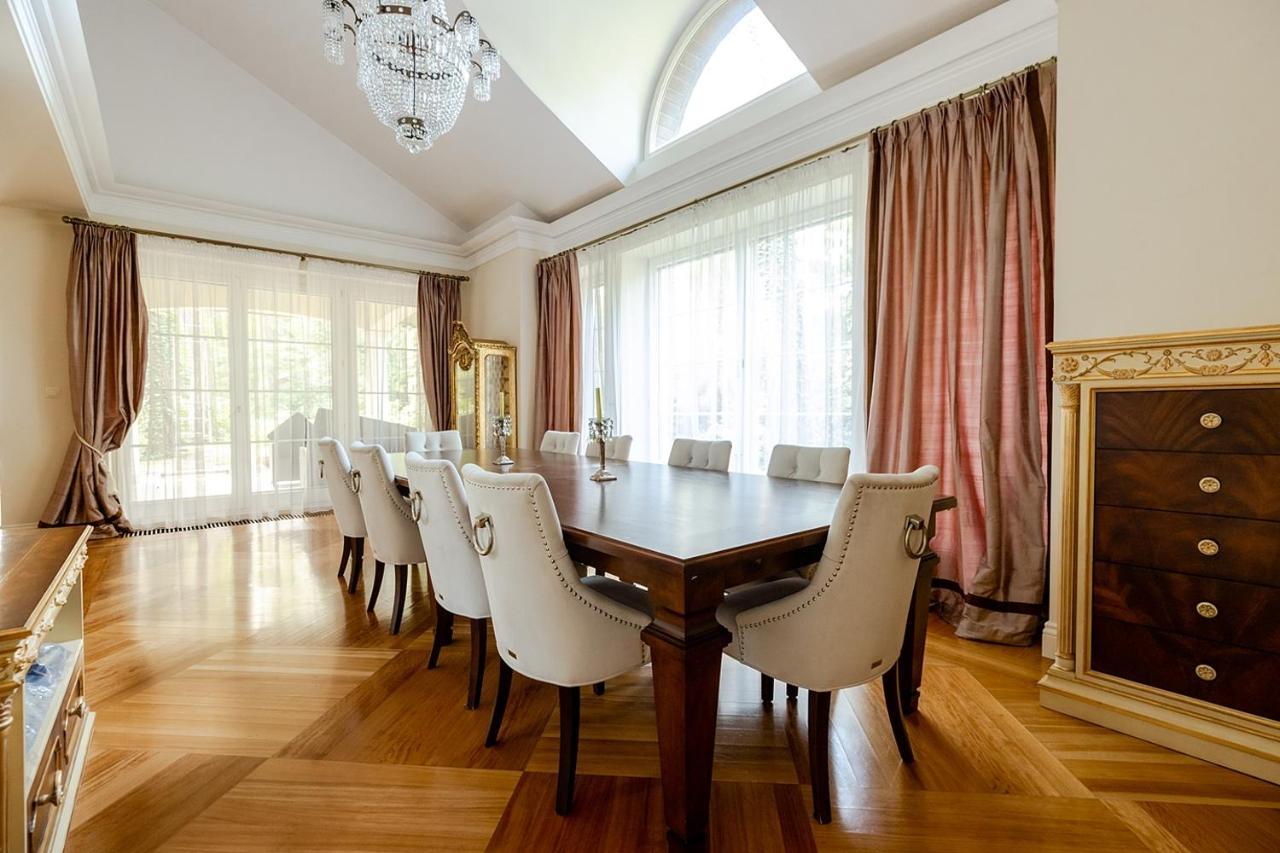 Luxury Villa Indoor Pool Warsaw Magdalenka Dış mekan fotoğraf